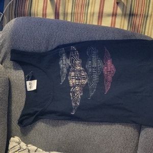 Harley Davidson long tank top size medium